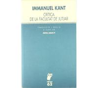 Crítica de la facultat de jutjar (Textos Filosòfics)
