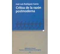 Crítica de la razón postmoderna