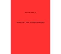 Critica del soggettivismo