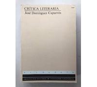 CRITICA LITERARIA
