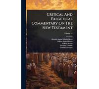 Critical And Exegetical Commentary On The New Testament