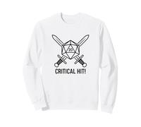 Critical Hit Energy Love Juegos de Mesa Gamer Sudadera