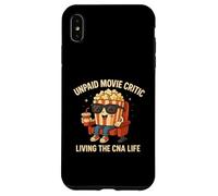 Crítico de Cine no pagado Funny CNA Nurse Life Popcorn Art Carcasa para iPhone XS MAX