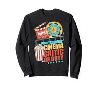 Crítico de Cine Profesional en Servicio Retro Movie Buff Sudadera
