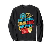 Crítico de Cine Profesional en Servicio Retro Movie Buff Sudadera