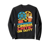 Crítico de Cine Profesional en Servicio Retro Movie Buff Sudadera