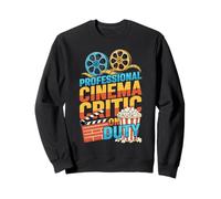 Crítico de Cine Profesional en Servicio Retro Movie Buff Sudadera