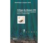 Critique Du Discours Stm (scientifique Technique Et Marchand) (ebook)