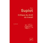 Critique du droit du travail