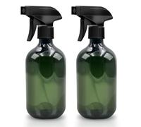 Criveple 2 botellas pulverizadoras, botella pulverizadora de agua de 500 ml para plantas, con puntas de pulverización ajustables, botella de pulverización vacía para limpieza, hogar, jardín, plantas,