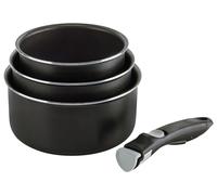 CRIVIT 4-piece aluminum cookware set with removable handle (Juego de ollas)