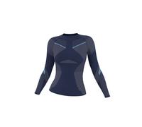 CRIVIT Camiseta interior funcional de manga larga sin costuras para mujer (azul marino, S(38/40))