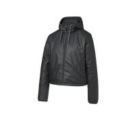 CRIVIT Chaqueta funcional de mujer, cortavientos e impermeable. (negro, S(36/38))
