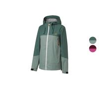 CRIVIT Chaqueta funcional de mujer, resiste incluso la lluvia fuerte.