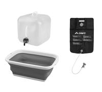 CRIVIT Ducha de camping/Fregadero de camping/Bidón de agua
