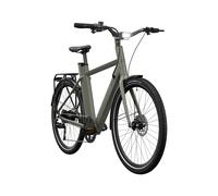 CRIVIT E-Bike »Urban X.3« Cambio de marchas Shimano CUES, 27,5 pulgadas. (verde oliva)
