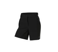 CRIVIT Pantalón corto funcional 2 en 1 para mujer (negro, 36)