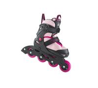 CRIVIT Patines en línea de bota blanda para niños (pink/rosa, 33-37)