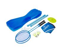 CRIVIT Set de bádminton completo, para hasta dos jugadores.