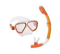 CRIVIT Set de esnórquel para adultos (naranja)