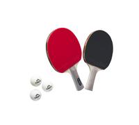 CRIVIT Set de raquetas de tenis de mesa / Red de tenis de mesa (Bate de tenis de mesa)