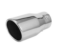 CRJIMX 1 Unidad Para Toyota Para Sienna XL30 2011-2023 Accesorios De Garganta Trasera Para Auto Tubo De Escape De Acero Inoxidable Silenciador Puntera(Plata)