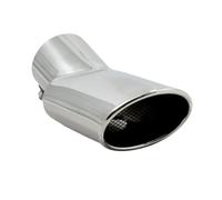 CRJIMX 1 Unidad Para Toyota Para Sienna XL30 2011-2023 Accesorios De Garganta Trasera Para Auto Tubo De Escape De Acero Inoxidable Silenciador Puntera(Plata)