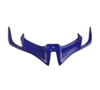 CRJIMX Accesorios Universales para Moto Winglets Careneado Frontal Winglets Aerodinámicos ala Fija Viento Spoilers Laterales Spoiler de ala dinámico(Azul)