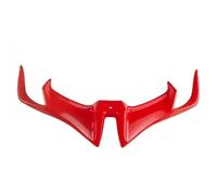 CRJIMX Accesorios Universales para Moto Winglets Careneado Frontal Winglets Aerodinámicos ala Fija Viento Spoilers Laterales Spoiler de ala dinámico(Rojo)