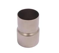 CRJIMX Adaptador Convertidor De Tubo De Escape Universal Para Motocicleta Diámetro Interior De 60 Mm Apertura De Calibre De 51 Mm Silenciador