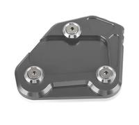 CRJIMX Almohadilla De Ampliación para Pata De Cabra De Motocicleta para B&MW F900GS Adventure F900 F 900 GS 900 GS900 ADV 2024 2025 Plataformas y Soportes(Gris)