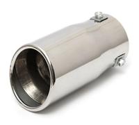 CRJIMX Auto Silenciador Acero Inoxidable Revestimiento Tubo Final Para Vehículo Para Punta De Tubo De Escape Repuestos Auto General(Bisel)