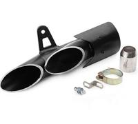 CRJIMX Kit De Silenciador De Escape Universal Para Motocicleta De 51 Mm Compatible Con La Mayoría De Las Marcas De Para CBR500R Para CBR 500R(B1-RIGHT SIDE)