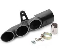 CRJIMX Kit De Silenciador De Escape Universal Para Motocicleta De 51 Mm Compatible Con La Mayoría De Las Marcas De Para CBR500R Para CBR 500R(B2-RIGHT SIDE)