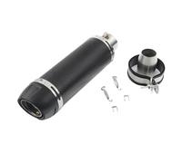 CRJIMX Kit De Silenciador De Escape Universal Para Motocicleta De 51 Mm Para Cb650f Cb1000r Cbr250r Coches Deportivos De Calle Motos De Cross Y ATV(D cola larga y redonda)