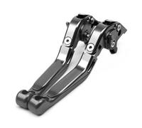 CRJIMX Palanca De Embrague Freno Ajustable Y Plegable Para Motocicleta Para F850GS 2018 2019 2020 2021 2022 2023(Titanio)