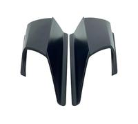 CRJIMX para ADV150 ADV 150 2019 2020 Motocicleta Winglet Spoiler Lateral Viento Lateral ABS Protector de carenado Frontal Cubrealas(Negro)
