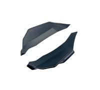 CRJIMX para ADV160 ADV 160 Winglet Lateral Faro Accesorios de Moto Careneado de ala Fija(Negro,Single Item)
