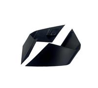 CRJIMX para CBR650R CBR 650R CBR650 R 2019-2023 Accesorios Motocicleta Carenado Frontal ala Lateral Deflector Spoiler Cubierta(Matte Black)