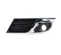 CRJIMX Para Chevy Para Traverse 2013 2014 2015 2016 2017 Para Coche Marco Faros Antiniebla Parachoques Delantero Rejilla Inferior Cromada Cubierta Bisel CRJIMX(Izquierda)