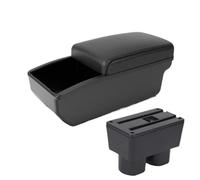 CRJIMX Para N&issan Para Tiida C11 Para Sylphy Para Latio Reposabrazos De Coche Caja De Almacenamiento Central Interior(B2 Black Storage box)