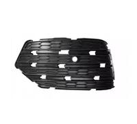 CRJIMX Para Q3 SLine S-Line Sport 2016-2018 8U0807151C 8U0807682K Cubierta Rejilla Luz Antiniebla Parachoques Delantero Placa Del Marco Parrilla CRJIMX(Black Plate,Izquierda)