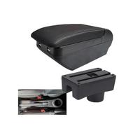 CRJIMX Para Toyota Para Aygo X Caja Reposabrazos Para Aygo Reposabrazos Auto Caja Almacenamiento Portavasos Retrofitting Interior Accesorios Auto(H All Black 4 USB)