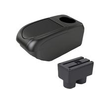 CRJIMX Para Venucia D50 Caja Reposabrazos Coche Piezas Retrofit Caja Almacenamiento Brazo Accesorios Coche Pieza Retrofit(B1 Black Frame 6USB)