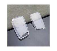 CRJIMX Para VW Para Magotan Para Passat B8 Para Skoda Para Superb Para Kodiaq A7 Funda De Llave Coche Llavero Transparente TPU(Transparente)