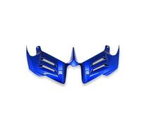 CRJIMX para Yamaha YZF-R25 YZF-R3 YZF R3 R25 2008-2016 Montaje de Spoiler aerodinámico con Aleta Frontal de carenado para Moto(Azul)