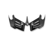 CRJIMX para Yamaha YZF-R25 YZF-R3 YZF R3 R25 2008-2016 Montaje de Spoiler aerodinámico con Aleta Frontal de carenado para Moto(Glossy Black)