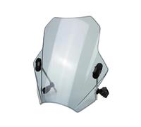 CRJIMX Parabrisas De Motocicleta para CBR600RR CB1000R GXSR 600 750 Cubiertas Ajustables(Gris)