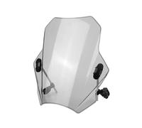 CRJIMX Parabrisas De Motocicleta para CBR600RR CB1000R GXSR 600 750 Cubiertas Ajustables(Transparente)