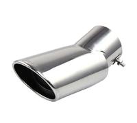 CRJIMX Plata Acero Inoxidable Titanio Tubo De Escape Silenciador Punta Trasera Para Toyota Para RAV4 2013-2021 Accesorios Para Autos